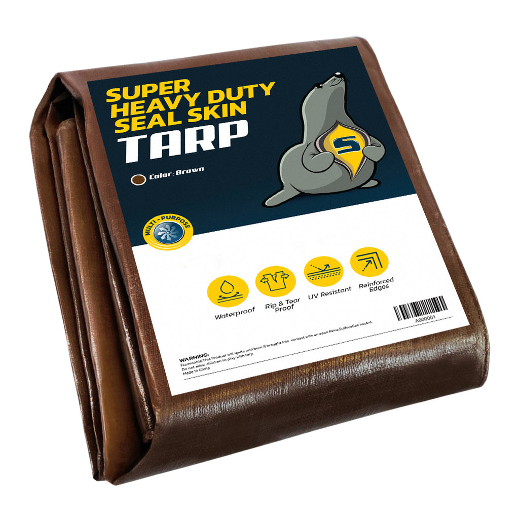 Seal Skin Heavy Duty Poly Tarp 16Mil – Seal Skin Covers