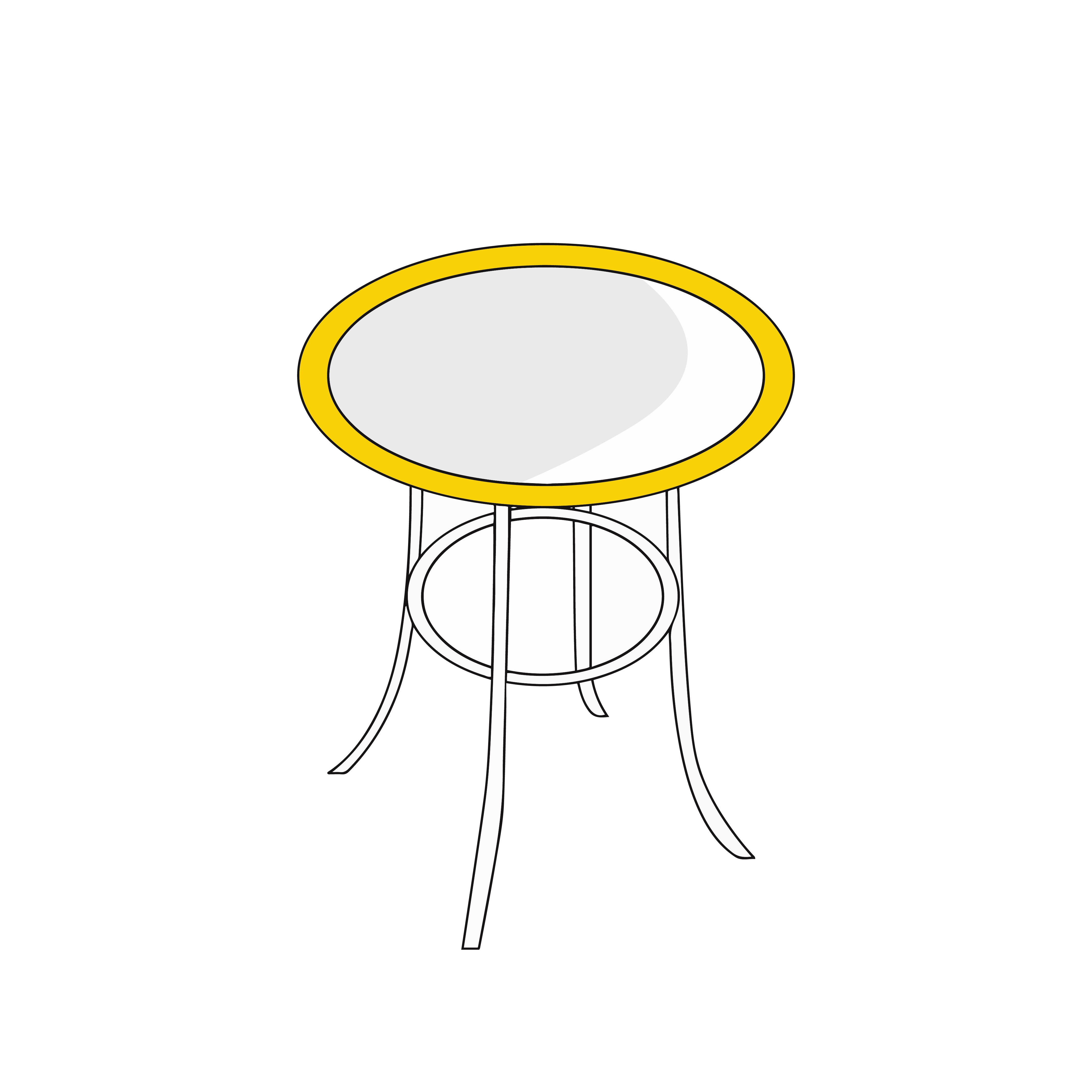 Custom Round Table Cover Model 1