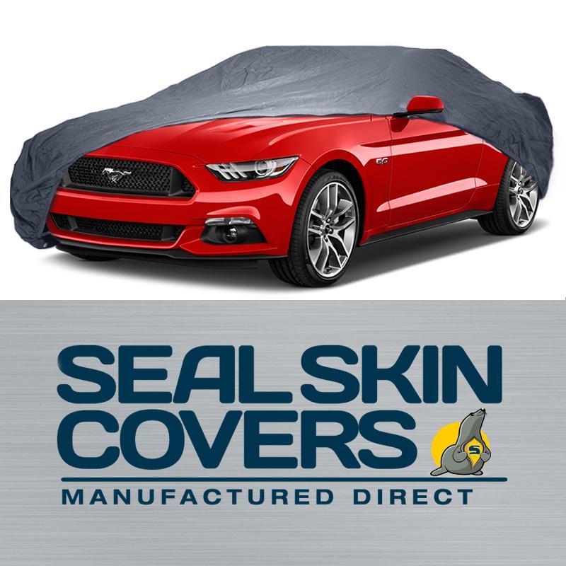Seal Skin car cover on ford car