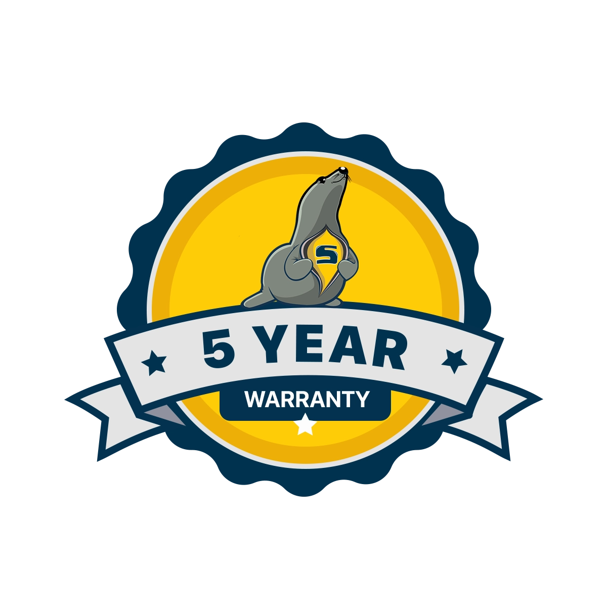 5 Year Warranty